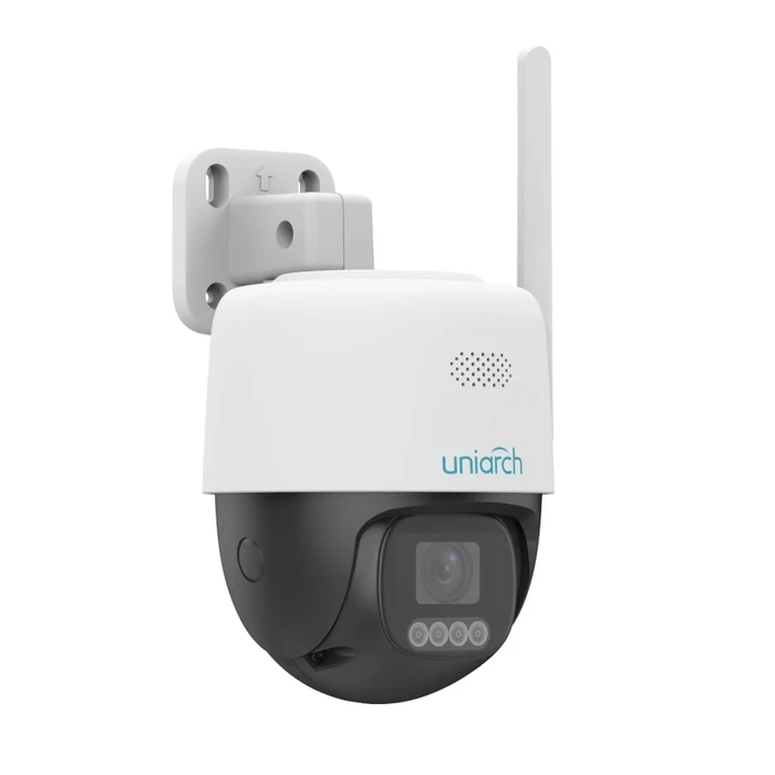 Uniarch ColorHunter 5MP Outdoor 360° Pan & Tilt Wi-Fi Security Camera with Wi-Fi 6, 30m Full-Color Night Vision, Auto Tracking & 512GB Support | Model No. UHO-P3C-M5F4