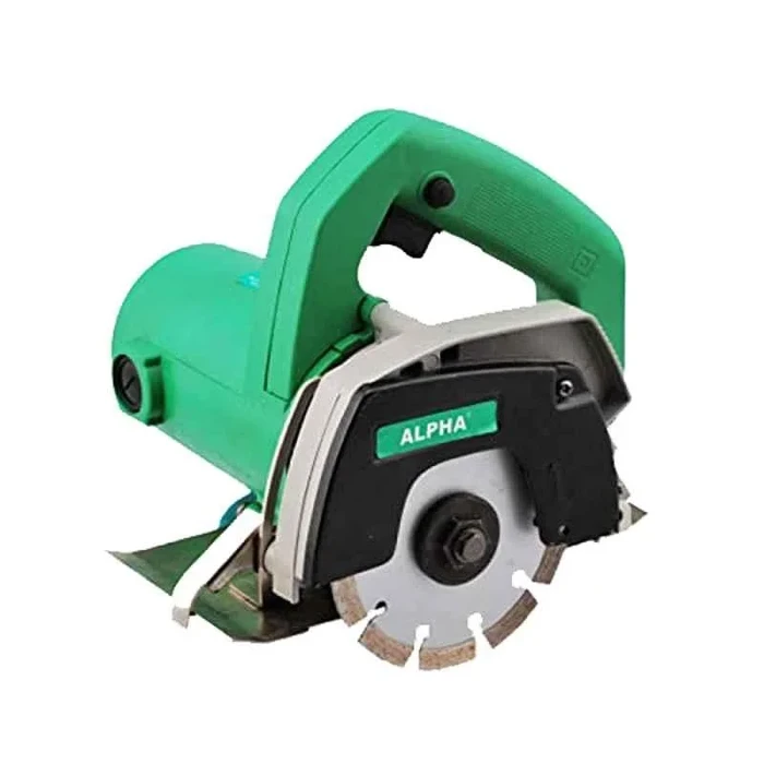 Alpha A91104 1450W 4-Inch (110mm) Professional Marble Cutter (CM4SA) | High-Torque Wet/Dry Stone & Granite Cutting Power Tool | 34mm Capacity