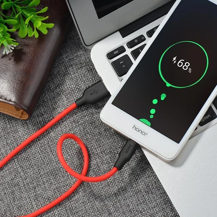 HOCO Silicone Charging Cable | Micro-USB Connectivity Logic | 2.0A High-Fidelity Power Matrix | X21