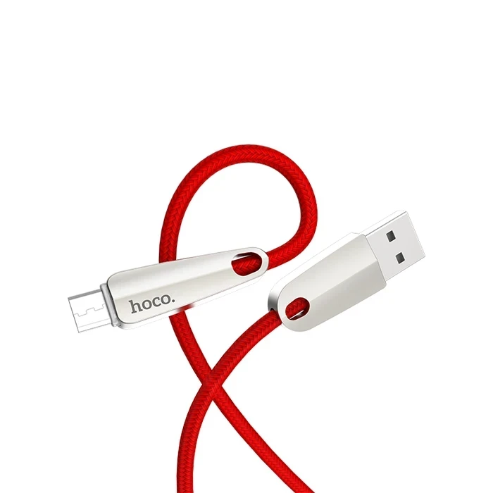 HOCO Space Shuttle Smart Power Off Cable | Intelligent LED Status Matrix | Zinc Alloy Zinc-Shield | U35