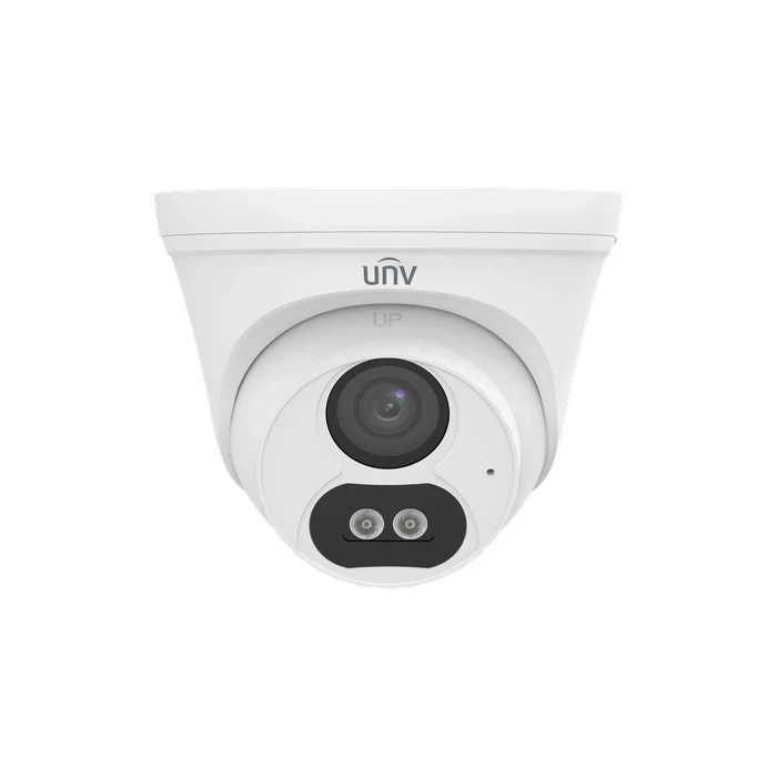 UNV IPC3614LB-AF28K-DL2 4.0 MP ColorHunter Dome Camera | 1440P Quad HD Smart Dual-Light Vision | Uniview IP67 Weatherproof PoE Built-in Mic Turret IP CCTV