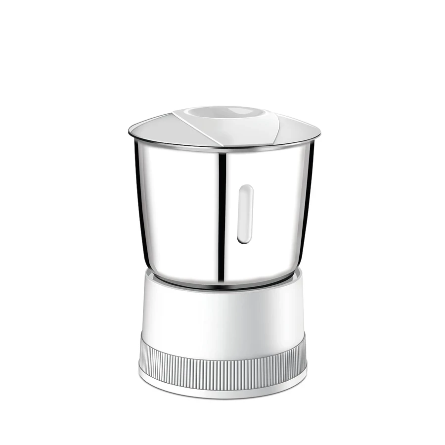 Bajaj JX 20 500W Juicer Mixer Grinder | 18000 RPM Titan Motor & Dishwasher Safe Parts | White & Pink | 410701