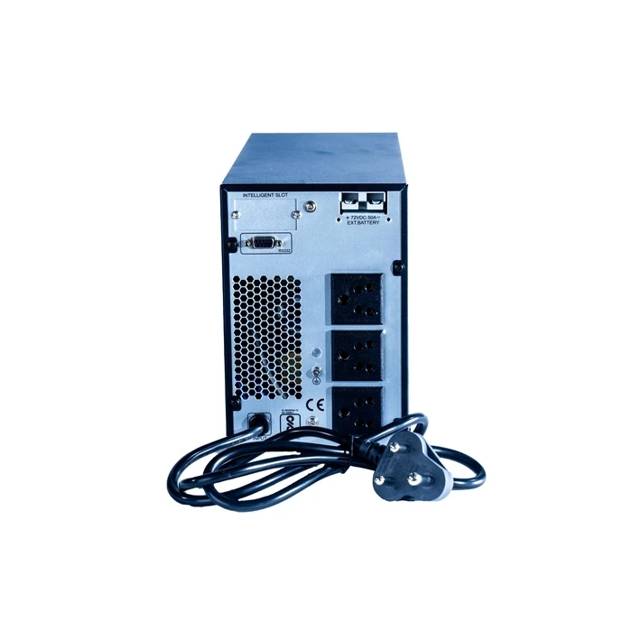 3KVA (3000VA) True Online Double Conversion UPS | 72V DC Pure Sine Wave Zero Transfer Time Power Backup