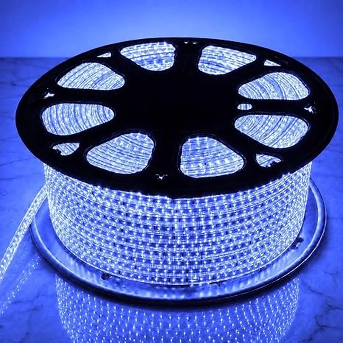 Panasonic 45-Meter Flexible LED Rope Light (6W/m, 60 LED/m) | Waterproof 140-275V Wide Voltage Cove & Facade Luminaire in Warm White, Cool White, Red, Green & Blue | PSLM12TU Series