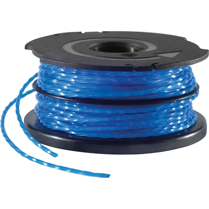 BLACK+DECKER Auto Feed Replacement Spool with Dual Line (2x6m / 1.6mm) | Factory Pre-Wound High-Tensile Strimmer Cartridge | A6441-XJ
