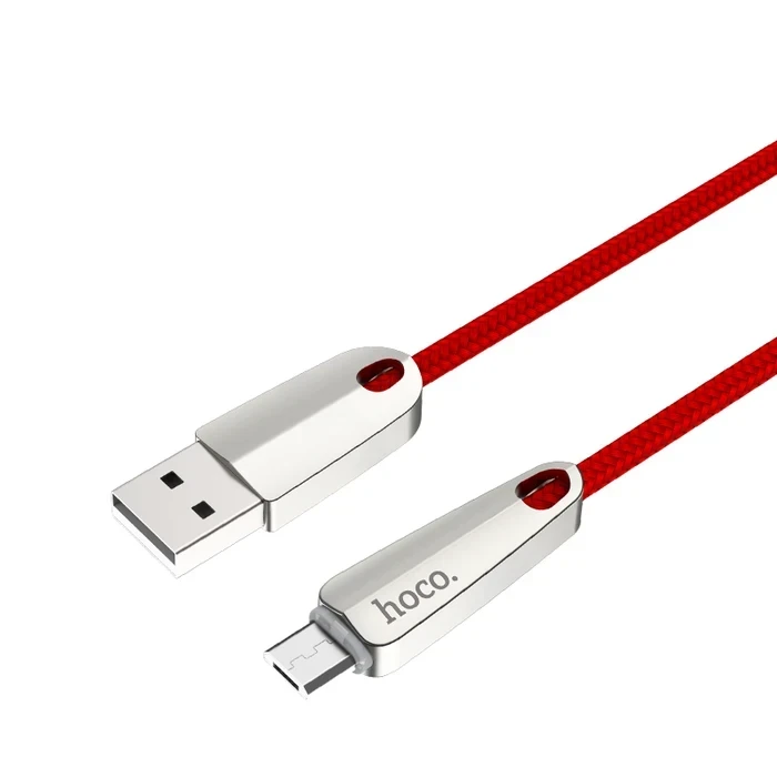 HOCO Space Shuttle Smart Power Off Cable | Intelligent LED Status Matrix | Zinc Alloy Zinc-Shield | U35