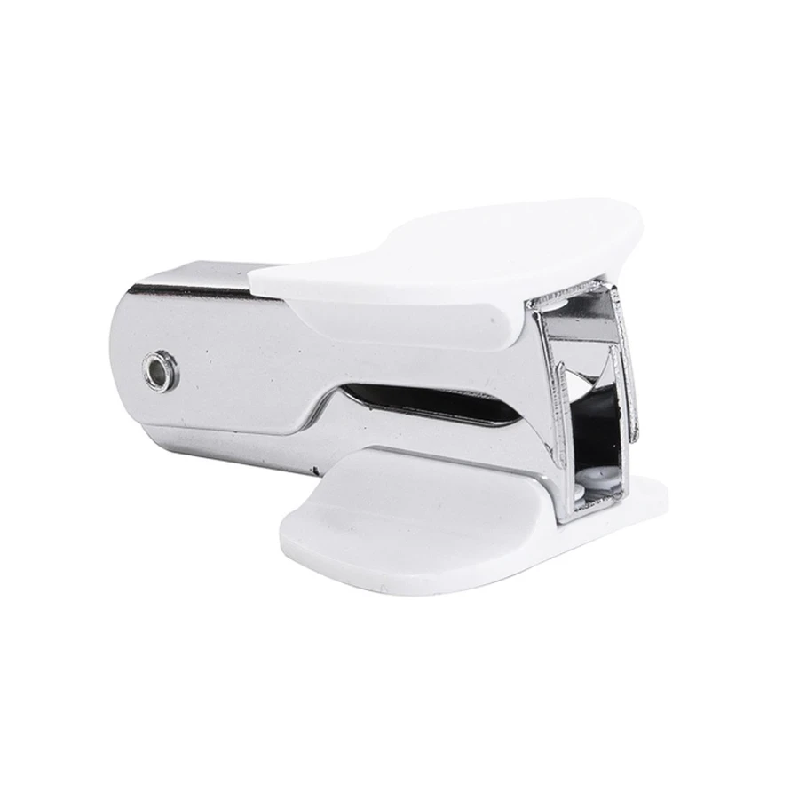Deli Claw-Style Staple Pin Remover (Up to 25 Sheets) | Hardened Steel Jaws with Ergonomic ABS Grip for 24/6 & 26/6 Staples (Grey) | E0231
