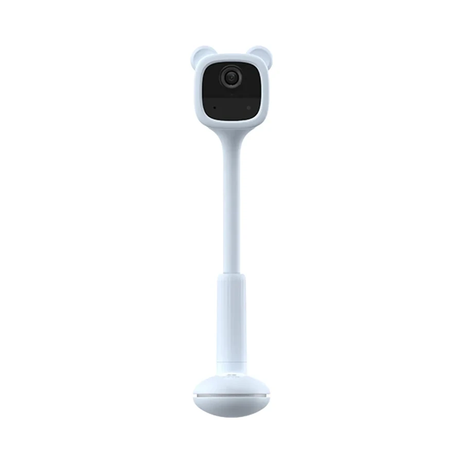 EZVIZ BM1 1080P Wire-Free Smart Baby Monitor (Blue) | AI Crying & Crib Detection, 2000mAh Battery & Two-Way Talk | CS-BM1