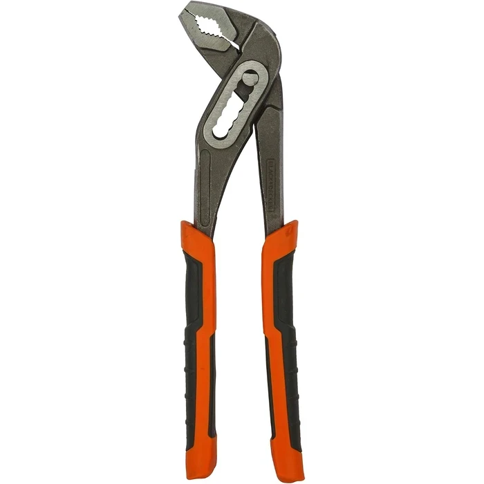 BLACK+DECKER 250mm (10") Heavy-Duty Carbon Steel Waterpump Plier | ANSI Certified Bi-Material Soft Grip Groove Joint Plumbing Pliers | BDHT81589