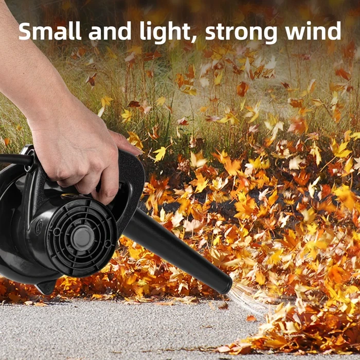 Deli 500W Professional 2-in-1 Dual Function Aspirator Blower | Heavy-Duty 13000rpm Electric Handheld Air Duster & Suction Vacuum with 2.0m³/min Wind Volume | EDL-GF03-E1
