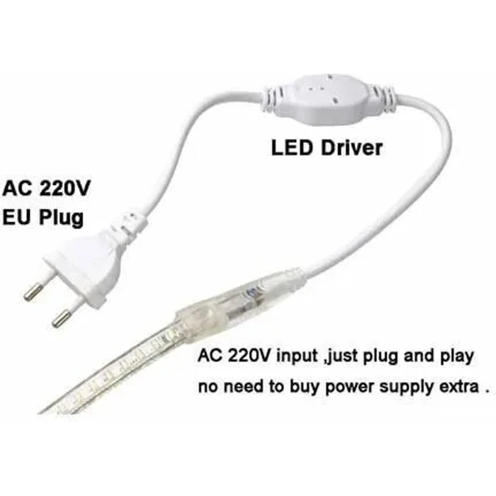 Panasonic LED Rope Light AC Rectifier Power Driver (220-240V, 2A Output) | Plug-and-Play Anti-Flicker Cove & Facade Lighting Adapter (Pack of 2) | PSL0S0012R1