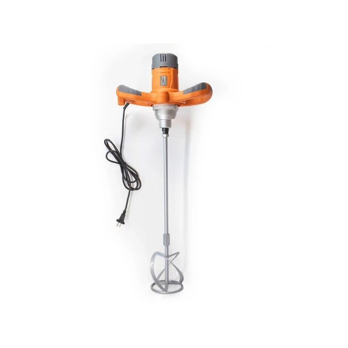 BENYU Electric Handheld Paddle Mixer | 1,800W 200–600 RPM M14 Dual-Handle Paint, Mortar & Plaster Stirrer | BY6714