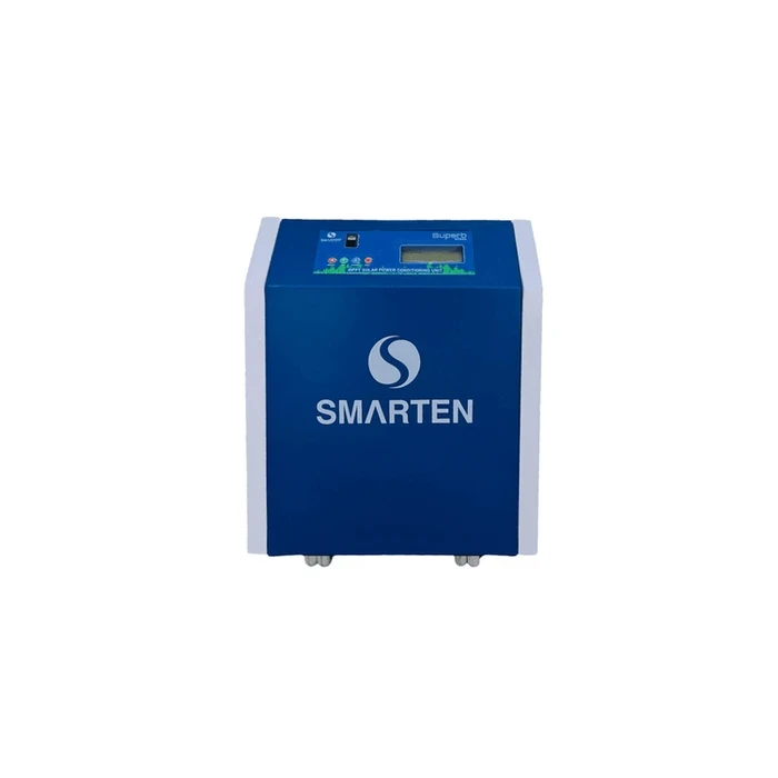 Smarten Superb Series 5kVA (4000W) 24V Pure Sine Wave MPPT Solar PCU with 5000W PV Input, 60V–450V MPPT Window & Touch Button Interface | SUPERB MPPT 5000