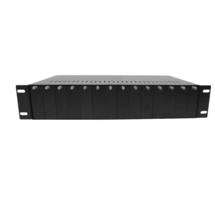 Digicom DG-81/4-2A Media Converter Rack Chassis | 14-Slot Modular Logic | Industrial Grade 19-Inch Mount | ISP & Enterprise Ready