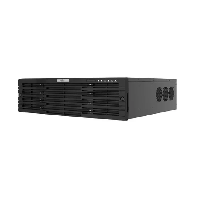 UNV 128-Channel 3U Rackmount Enterprise NVR with 16 SATA Bays, 8K HDMI, RAID & Redundant Power | NVR516-128E-R