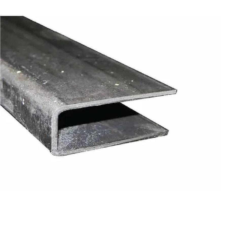 MS Side Channels for Rolling Shutters | Heavy-Duty Mild Steel Guide Rails | Industrial Grade U-Profile Tracks for High-Security Gates and Large Warehouses