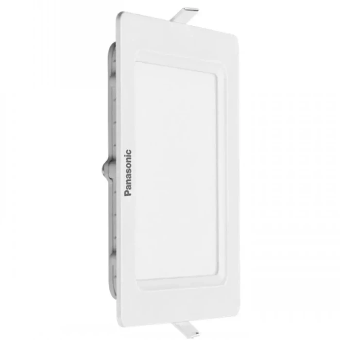 Panasonic Square Aluminum Recessed LED Panel Downlight (5W, 10W, 15W, 20W) | 140-275V Wide Voltage Ultra-Slim False Ceiling Light in 6500K Cool White | PPAM12 Series