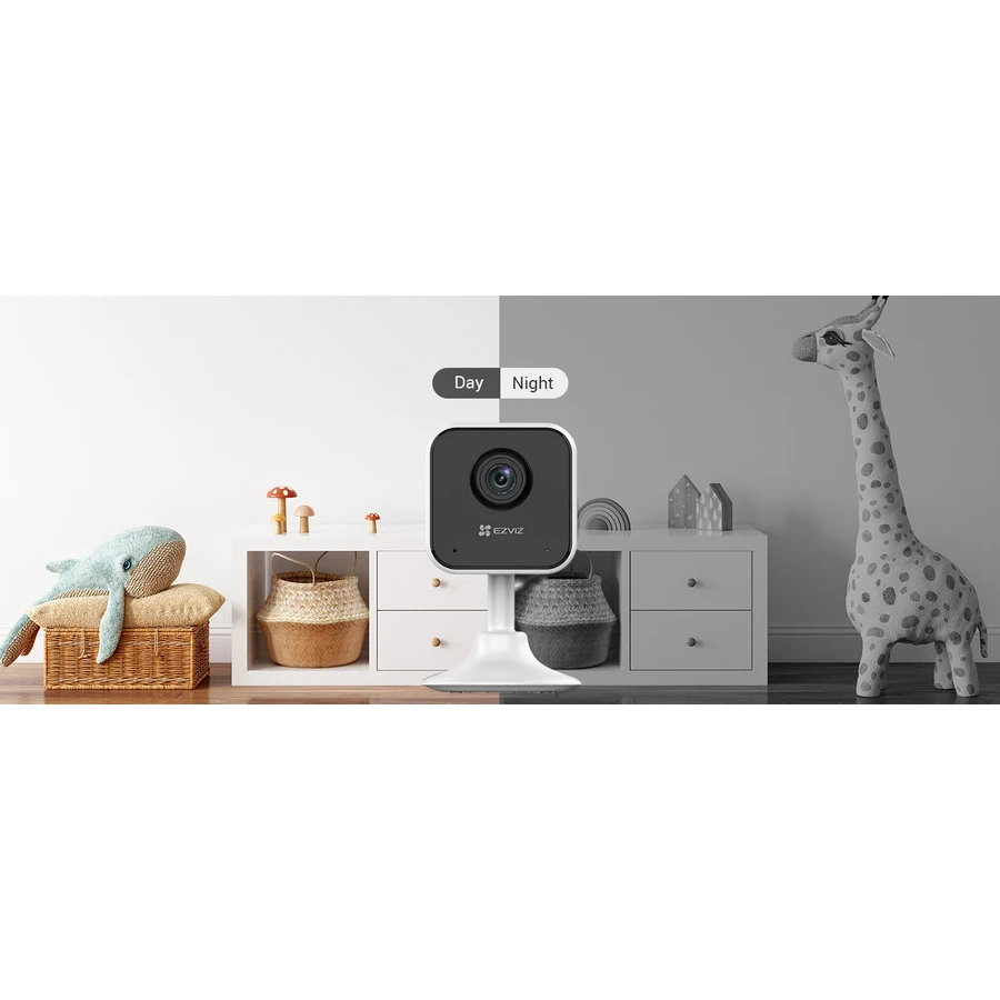 EZVIZ H1c 1080P Fixed Indoor Wi-Fi Camera - Two-Way Talk, Motion Alert  (CS-H1c)