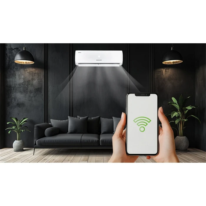 Digicom 1.0 Ton / 1.5 Ton / 2.0 Ton X-PRO+ Inverter Air Conditioner | Smart WiFi Smartphone Control | Active Charcoal Filter 4-Way Symmetrical Air Flow Gas Leakage Detection
