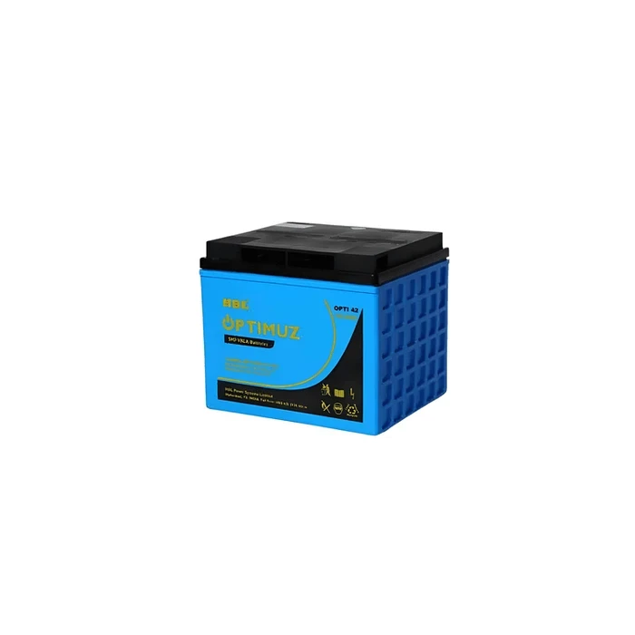 HBL OPTIMUZ (OPTI) Sealed Maintenance-Free (SMF / VRLA) Battery Range | 17Ah to 200Ah 12V AGM Deep Discharge Standby & UPS Power
