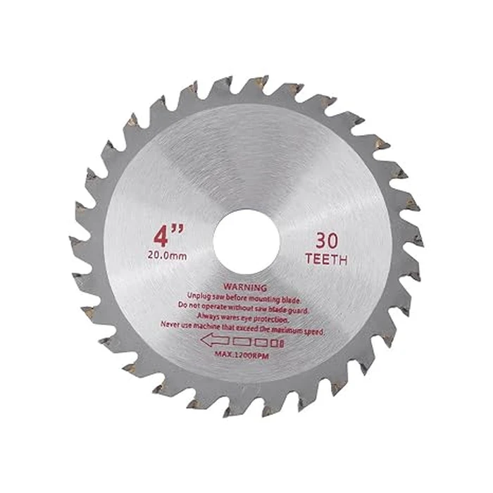 DongCheng 4" x 30T Professional Carbide Tipped Circular Saw Blade | Heavy-Duty TCT Wood Cutting Disc for Saws & Cutters | DG TIP SAW BLADE