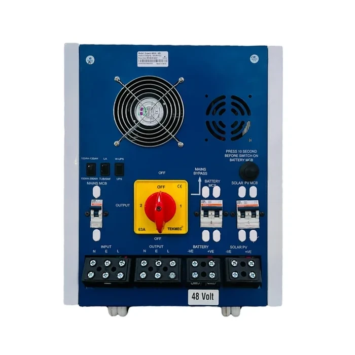 Smarten Superb Series 3500VA (2500W) 48V Pure Sine Wave Hybrid Solar PCU with 50A MPPT Controller, 3500W PV Support & Multi-Priority Logic | SUPERB MPPT 4000