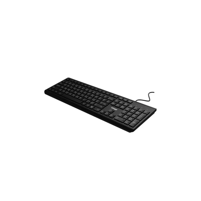 Ziasys Slim Water Spill Resistant 106-Key Wired USB Desktop Keyboard with Multimedia Keys (English & Nepali Layout Options) | Ziasys Z-700(E) / Z-700(N)