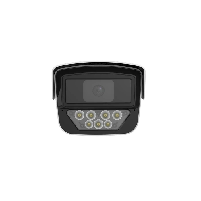 Uniview 5MP OwlView ColorHunter Fixed Bullet IP Camera | 1/1.8″ Sensor F1.0 Lens 120dB WDR 50m Warm Light Two-Way Audio IP67 PoE | IPC245LP-ADF60KC-WP