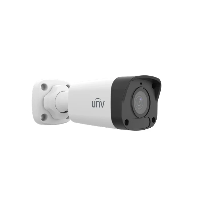UNV IPC2124LB-AF40-A2 4.0 MP Fixed Iris HD Lens Bullet Camera | 1440P Quad HD PoE Network System | Uniview IP67 Weatherproof Built-in Mic IP CCTV