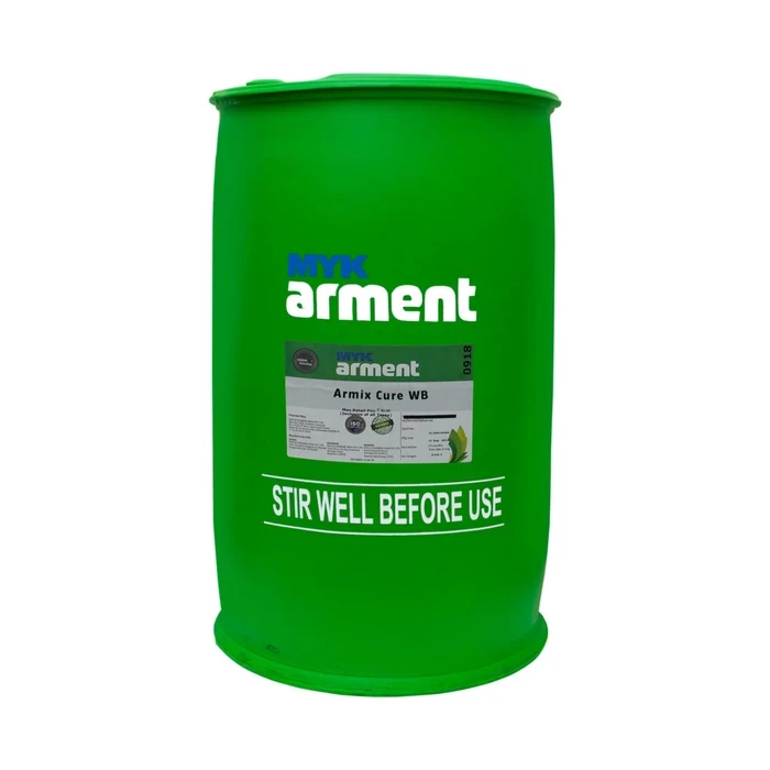Armix Cure WB Solar-Reflective Wax-Based Concrete Curing Compound | Impervious Moisture Retention Spray for Chimneys, High Structures & Slabs | 20kg & 200kg