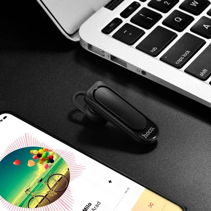HOCO Marvellous Sound Wireless Headset | Hands-Free A2DP Protocol | Power Display | Black Finish | E23
