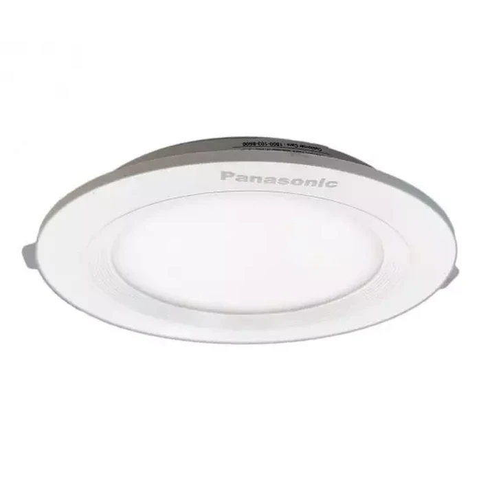 Panasonic Round LED PC Recessed Panel Downlight (6W, 10W, 15W) | Built-In Driver False Ceiling Light in 3000K Warm & 4000K Natural White | PPAM Series