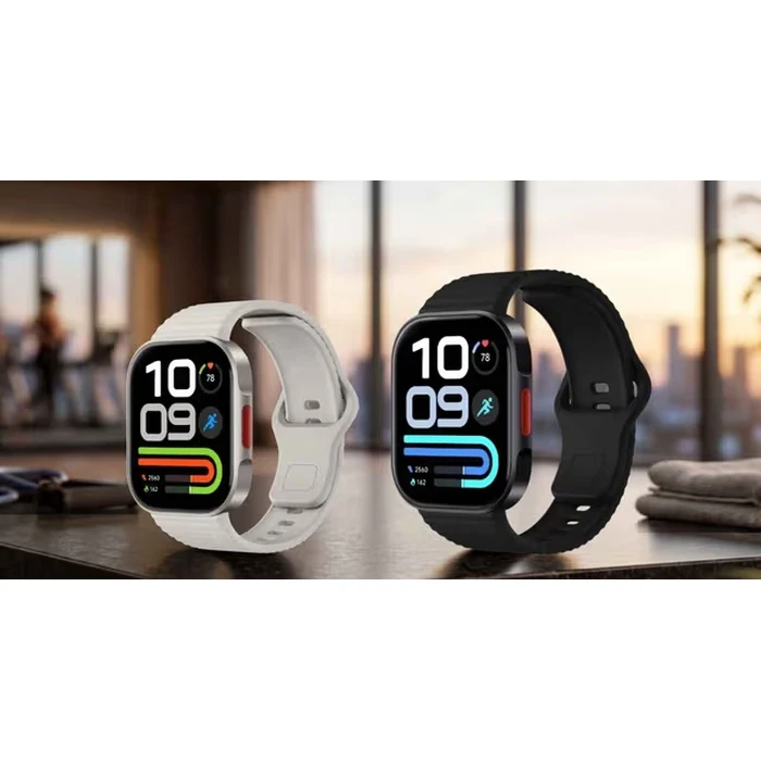 Redmi Watch 6 Lite 1.96" AMOLED Touchscreen Smartwatch with 1500 Nits Brightness, Bluetooth Calling, Multi-System GNSS & 18-Day Battery Life | Black / Steel Gray