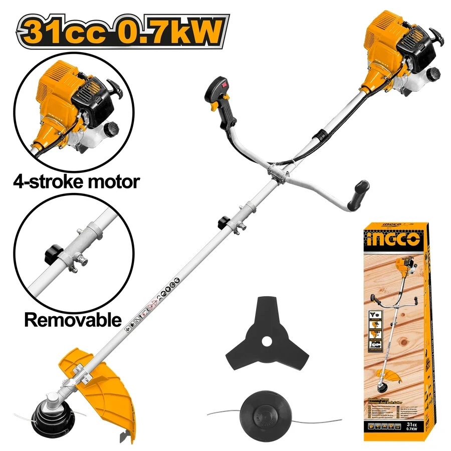 Professional 4-Stroke Gasoline Grass Trimmer & Brush Cutter | GBC53144241