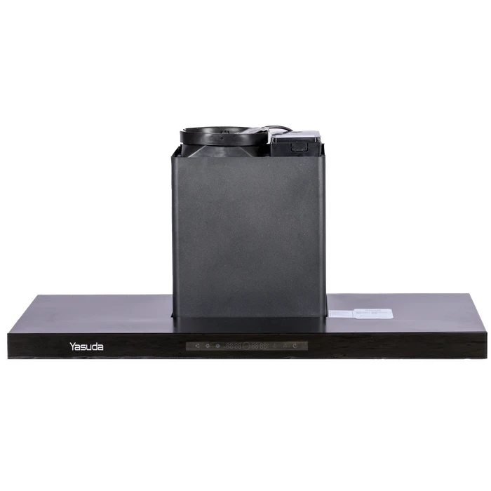 Yasuda 90 cm Filterless AutoClean Kitchen Chimney | High-Efficiency BLDC Motor with Turbo Suction & Matte Black Touch Sensor Interface | YS-C90TBD