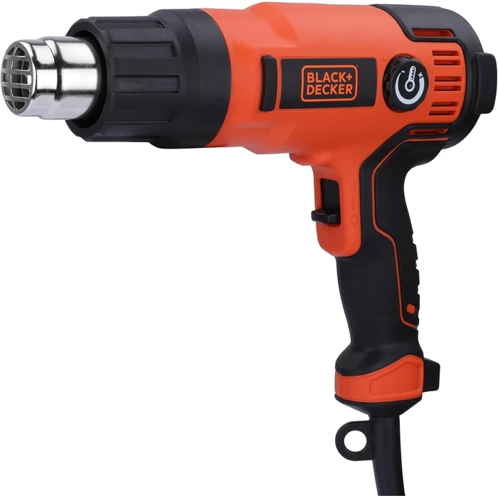 BLACK+DECKER 2000W Heavy-Duty Variable Temperature Heat Gun Kit with 8 Accessories & Scrapers | Dual Airflow Thermal Stripper | KX2200K-QS