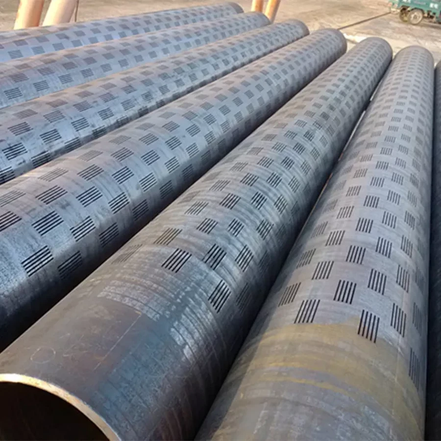Slotted Filter Pipe for Borewells | 4", 6" & 8" Diameters | Precision-Cut Groundwater Intake | High Strength Casing & Drainage