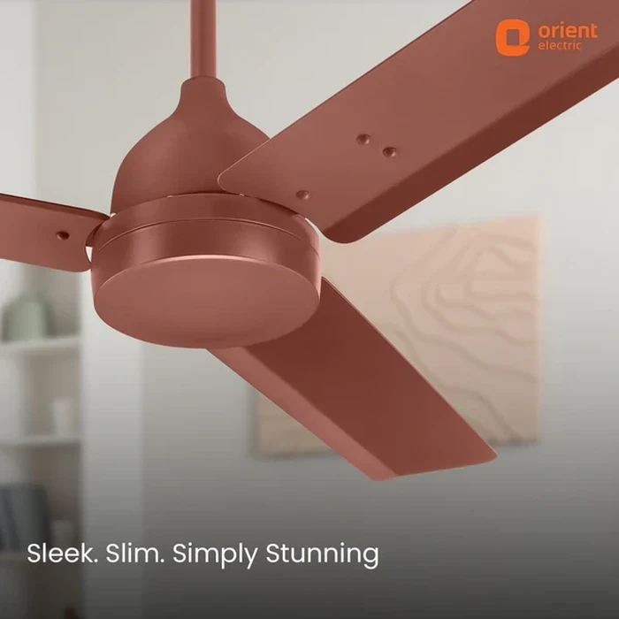 Orient Ecotech Neu 1200mm BLDC Ceiling Fan with Remote | 5-Star Energy Efficiency 32W Motor | 350 RPM High-Speed 220 CMM Air Delivery | Inverter Compatible Silent Operation