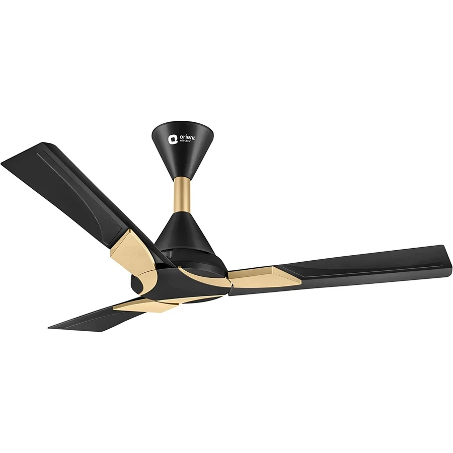 Orient 1200mm Premium Ceiling Fan | Massive 8122 CMM Industrial-Strength Airflow | High-Grade Aluminium Blades Luxury Metallic Matt Finish | Wendy