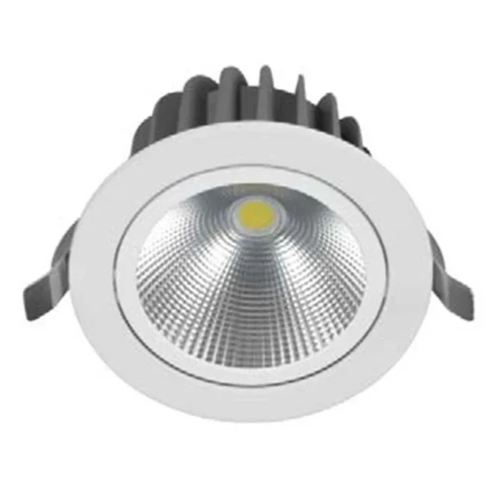 Panasonic Round Swivel COB Aluminum Recessed LED Downlight (3W to 24W) | Tilt-Adjustable Directional Spotlight in Warm, Natural & Cool White | PDLM33 Series
