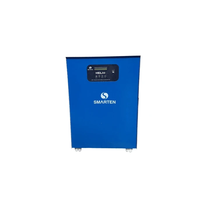 Smarten Helio Series 2500VA 25.6V Pure Sine Wave Wall-Mount Solar PCU with Inbuilt 100Ah (2.56 kWh) LiFePO4 Battery, MPPT Charger & DSP Control | HELIO 2500