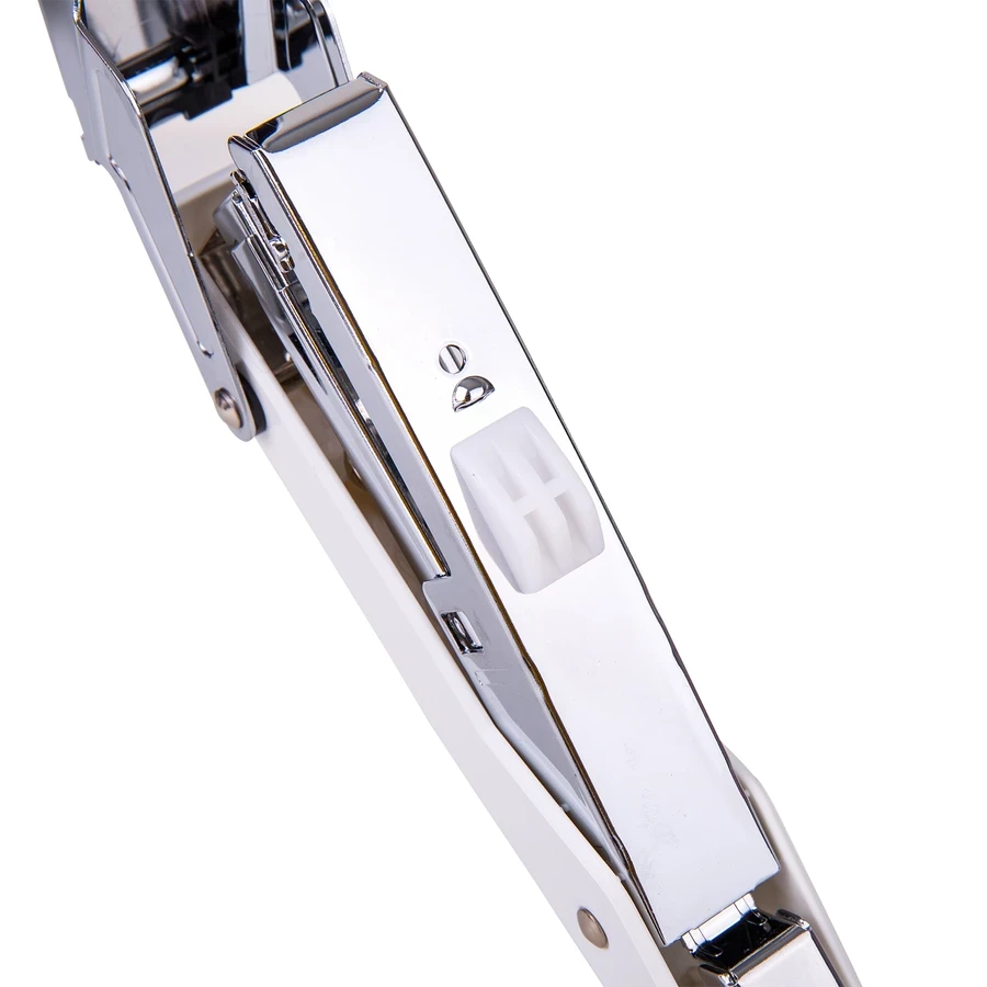 Deli Ergonomic 25-Sheet Plier Stapler | Rotatable Anvil, 40mm Throat Depth & Front Loading for 24/6 & 26/6 Staples | E0329