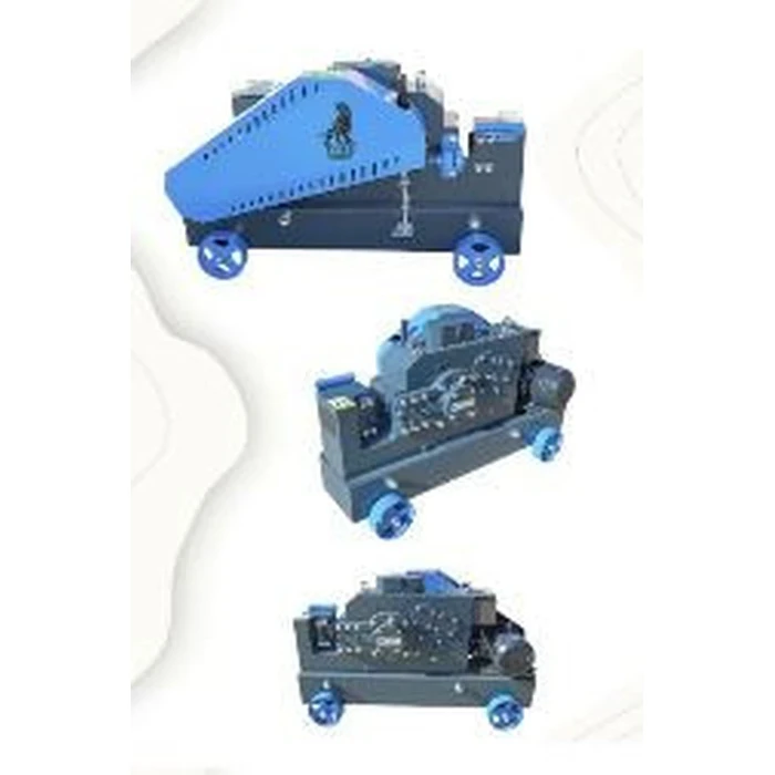 Tiger Heavy-Duty Steel Bar Cutter | 4KW 380V Three-Phase Motor & 36mm High-Torque Deformed Bar Capacity | 440kg Industrial Rebar Shearing Workstation Frame | Q7