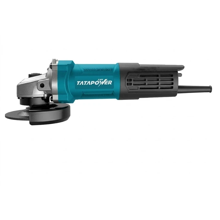 TATA POWER 110mm 1200W Heavy-Duty Corded Electric Angle Grinder | 11,000 RPM High-Torque Industrial Metal & Concrete Cutting Machine | INAG1200