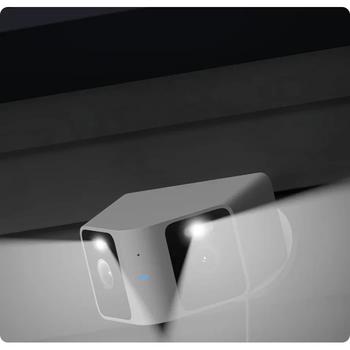 Xiaomi Outdoor Camera CW100 Dual | 1296p Dual-Image Outdoor Security Camera with H.265 Codec, Wi-Fi, Bluetooth 5.2 & MicroSD Storage | CW100D - CW100 Dual