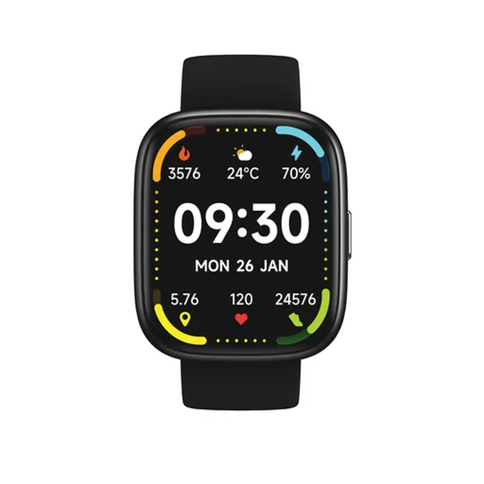 Ziasys WF22 1.83" Touch Display Smart Watch | 300mAh Battery with CSG Glass & Aluminum Key | Model WF22