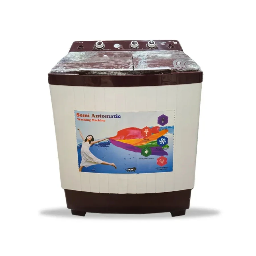 Akaritek Semi-Automatic Washing Machine | 7kg & 8kg Options | Anti-Rust Body & Collar Scrubber | AK-SAG Series