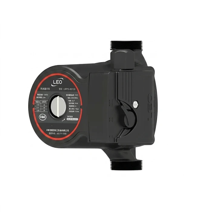 LRP Heavy-Duty Wet-Rotor Inline Circulation Pump | Hot & Cold Water Circulator for HVAC, Solar Systems, Central Heating & Domestic Booster | LRP Series
