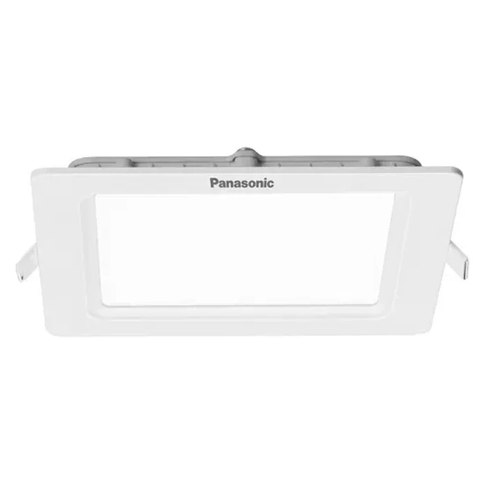Panasonic Square Aluminum Recessed LED Panel Downlight (5W, 10W, 15W, 20W) | 140-275V Wide Voltage Ultra-Slim False Ceiling Light in 6500K Cool White | PPAM12 Series