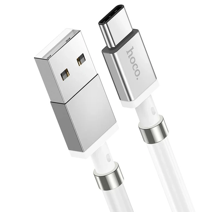 Hoco Magic Magnetic Charging Cable | 10-Magnet Tangle-Free Logic | Stainless Steel Connectivity Matrix | U91